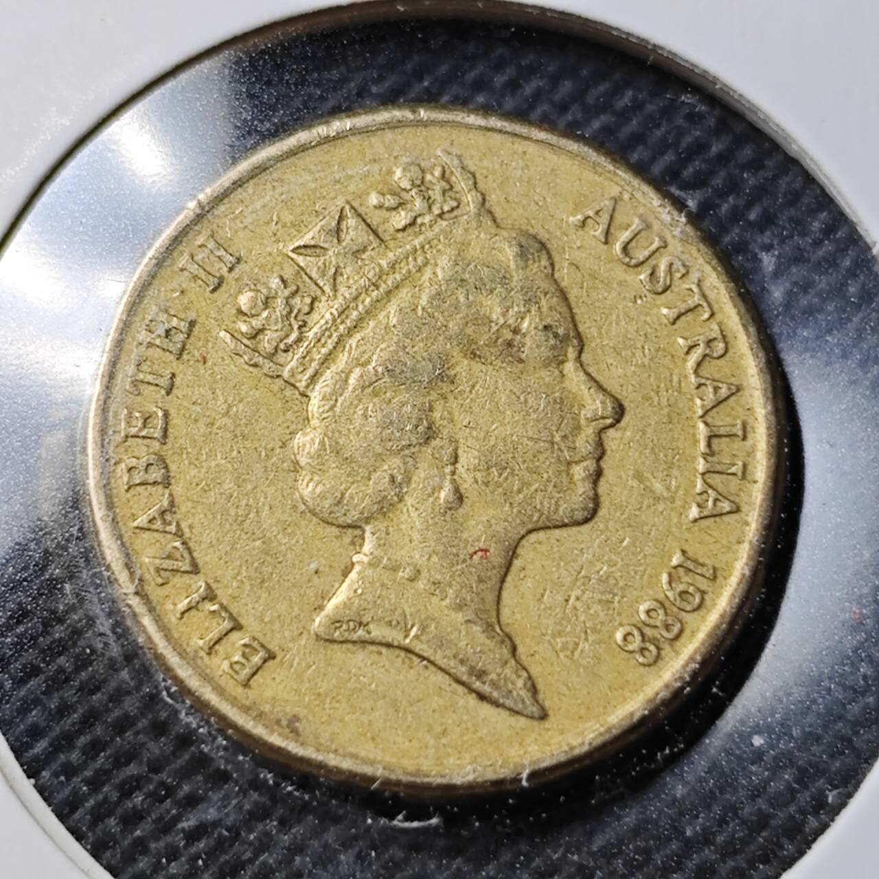 KK钱币收藏小铺  第358场  2月预留时间 周末发货  澳大利亚2元