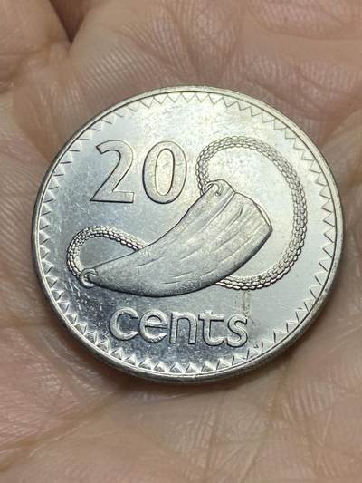 2025年第一百一十七场(总第一百四十三场）外国好品散币(免佣金) - 斐济🇫🇯2000年20分(伊丽莎白二世中年高冠)