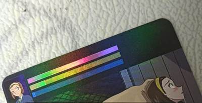 花开卡拍第44期（10月26号周日截拍，品控勿拍!!!拍品不寄存，运费5元，自制卡难免瑕疵，可能存在轻微撞角爆边等出厂瑕疵，品控介意勿拍！） - 和平鸽卡牌艺术卡 铃木园子 彩闪1张 