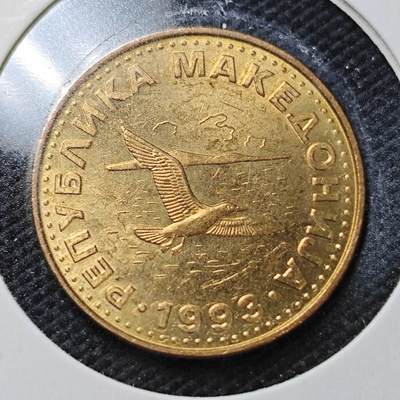 KK钱币收藏小铺  第358场  2月预留时间 周末发货 -  马其顿50德尼好品