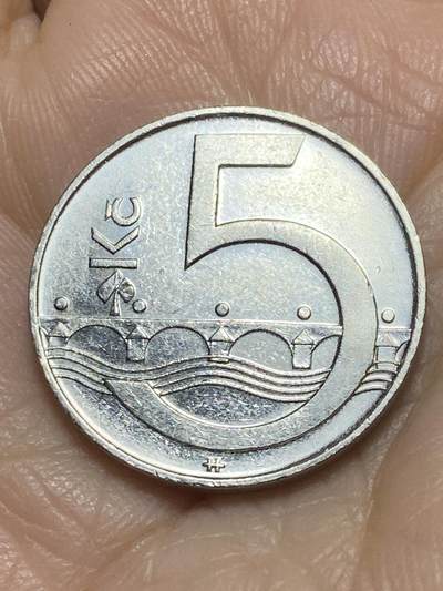 2025年第一百一十七场(总第一百四十三场）外国好品散币(免佣金) 捷克🇨🇿2002年5克朗