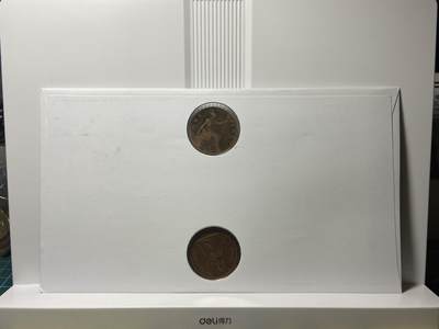 2025年第一百一十七场(总第一百四十三场）外国好品散币(免佣金) 邮币封–英国🇬🇧1896年、1948年1便士(2012年英国伦敦第三次举办奥运会纪念封，内附1896年1便士代表雅典举办第一届现代奥运会，1948年1便士代表英国伦敦第二次举办奥运会)