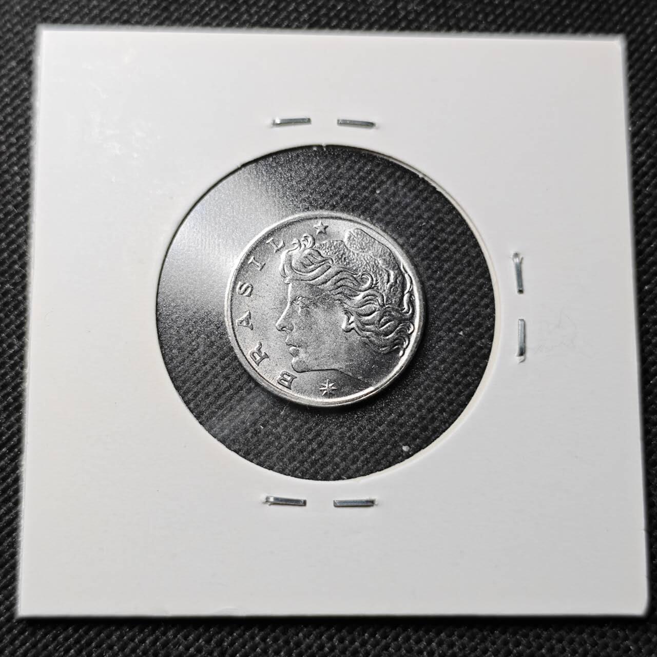 KK钱币收藏小铺  第358场  2月预留时间 周末发货  巴西农粮纪念币1分