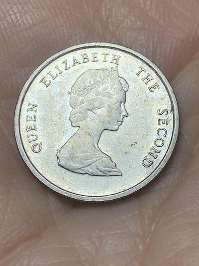 2025年第一百一十七场(总第一百四十三场）外国好品散币(免佣金) 东加勒比1986年10分(伊丽莎白二世中年花冠)