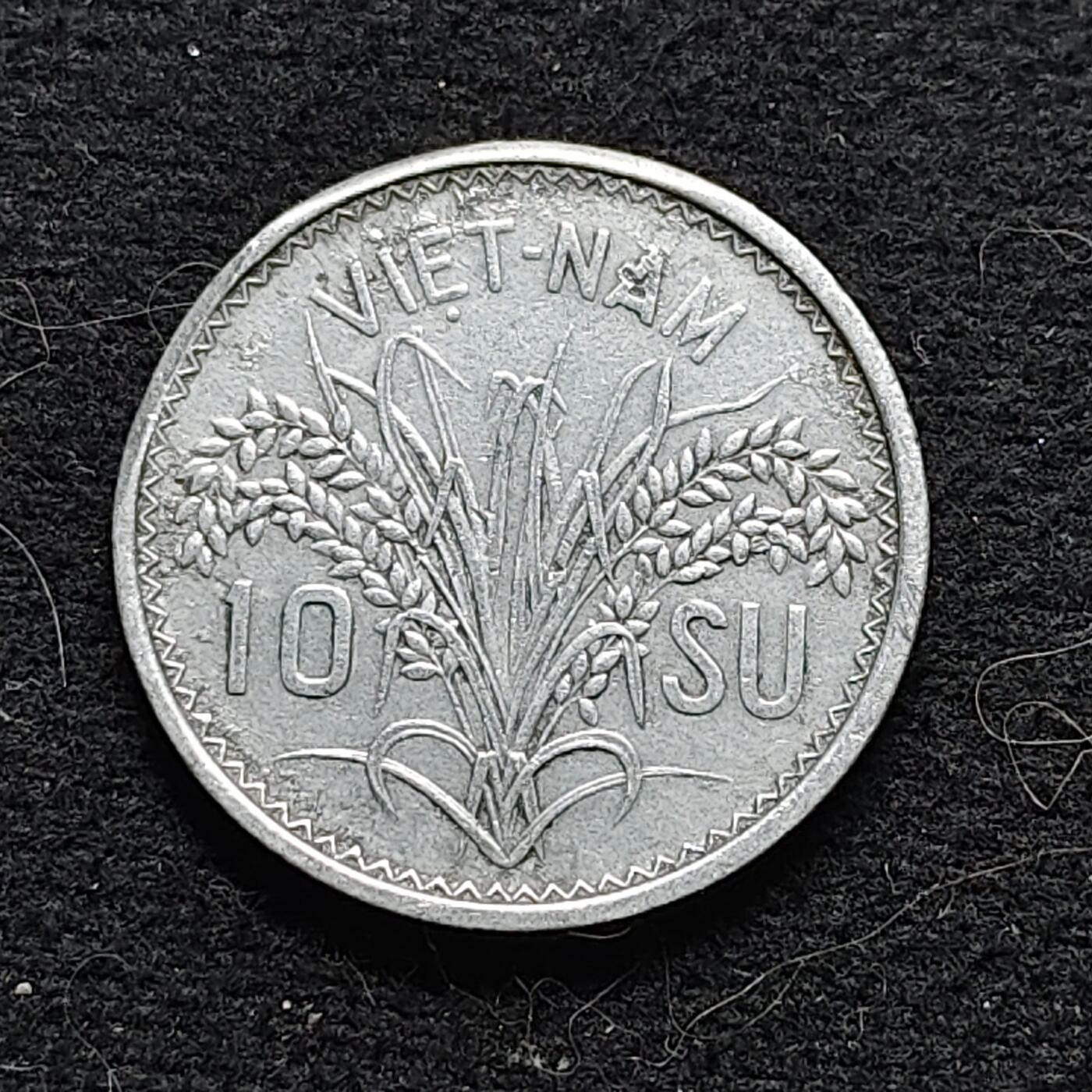 【全场包邮】纯粹捡漏拍472场（免费代拍第9场） 越南南越1953年三女头10苏