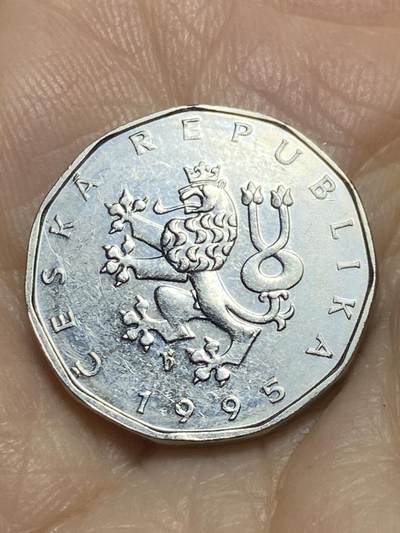 2025年第一百一十七场(总第一百四十三场）外国好品散币(免佣金) 捷克🇨🇿1995年2克朗