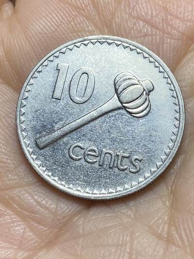 2025年第一百一十七场(总第一百四十三场）外国好品散币(免佣金) 斐济🇫🇯1994年10分(伊丽莎白二世中年高冠)