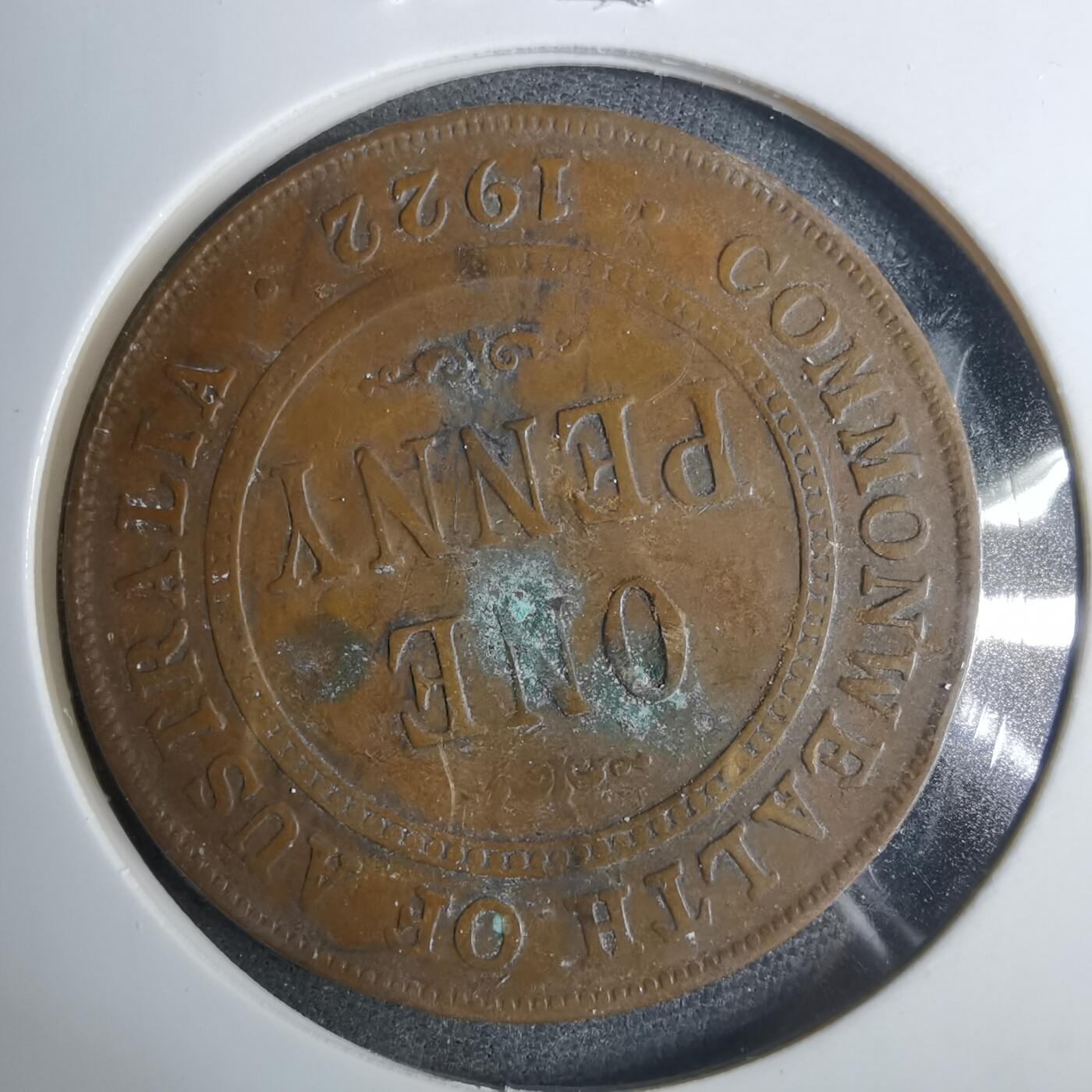 沼泽如烟--第883场 澳大利亚1922年1便士