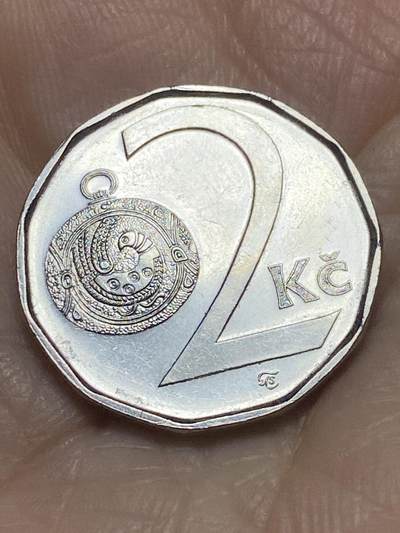 2025年第一百一十七场(总第一百四十三场）外国好品散币(免佣金) - 捷克🇨🇿2002年2克朗