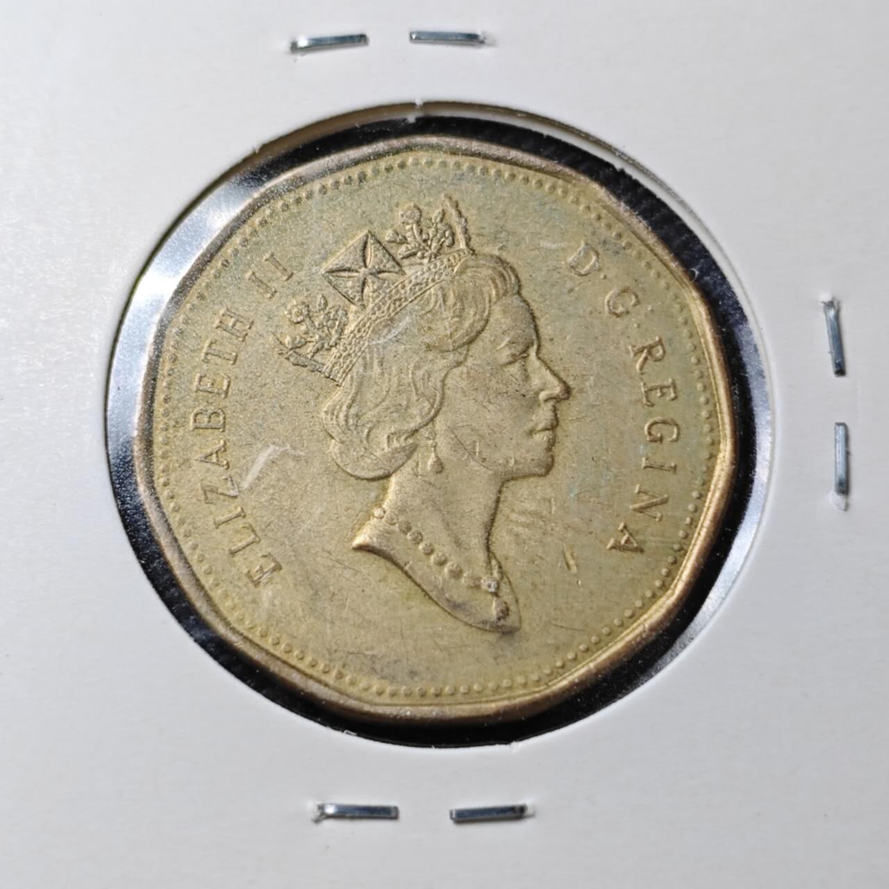 KK钱币收藏小铺  第358场  2月预留时间 周末发货  加拿大1元