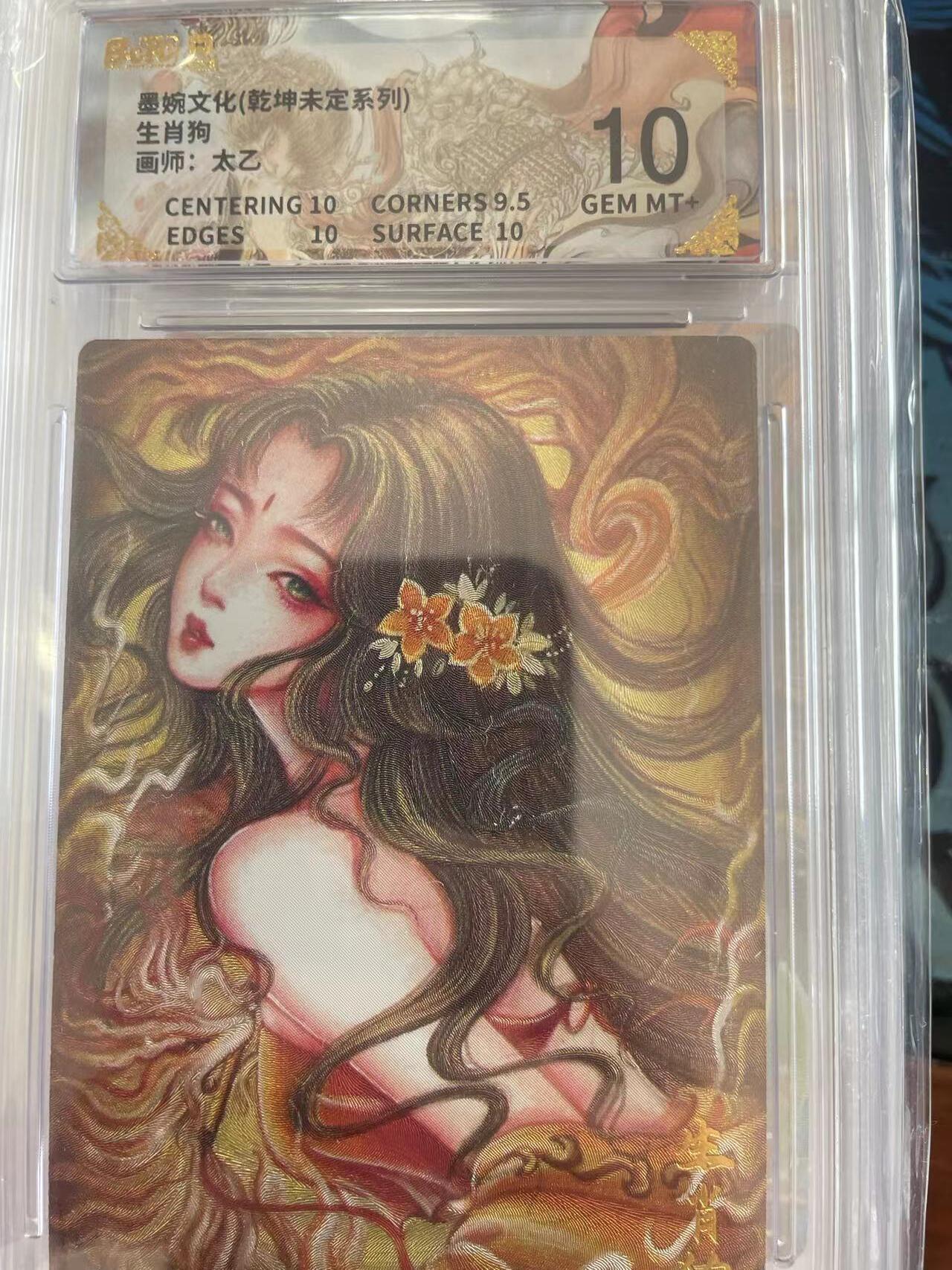 寸草不生拍卖会 第十二期 墨婉文化(乾坤未定系列)生肖狗画师:太乙 10分