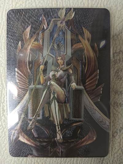 花开卡拍第44期（10月26号周日截拍，品控勿拍!!!拍品不寄存，运费5元，自制卡难免瑕疵，可能存在轻微撞角爆边等出厂瑕疵，品控介意勿拍！） - 斗罗大陆  比比东  1张 粗闪