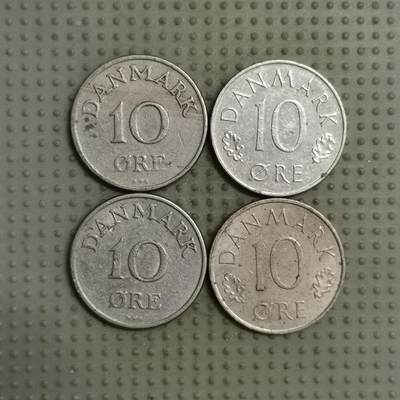 2025年第108场各国散币拍卖（总第108场） - 丹麦10欧尔4枚