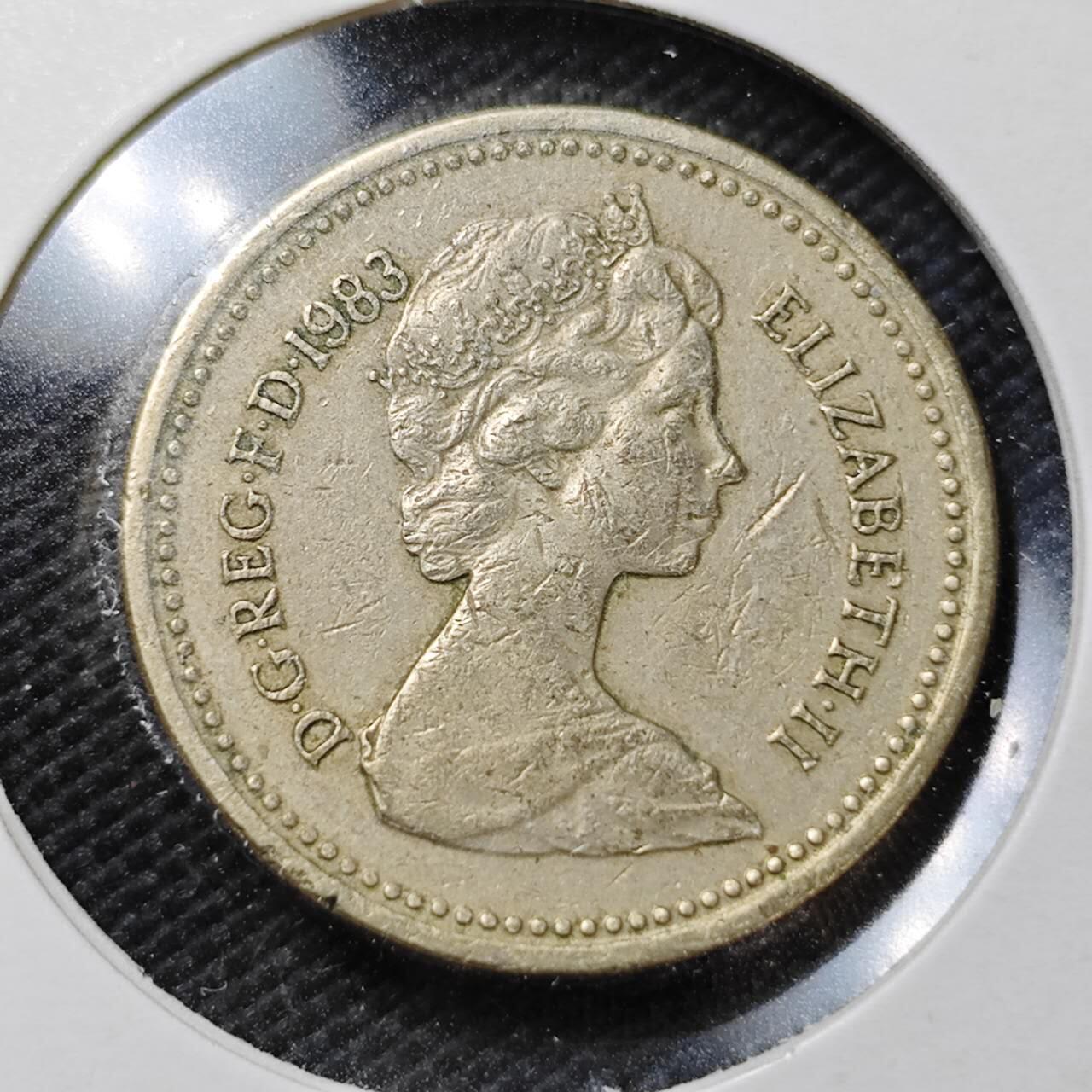 KK钱币收藏小铺  第358场  2月预留时间 周末发货  英国1镑