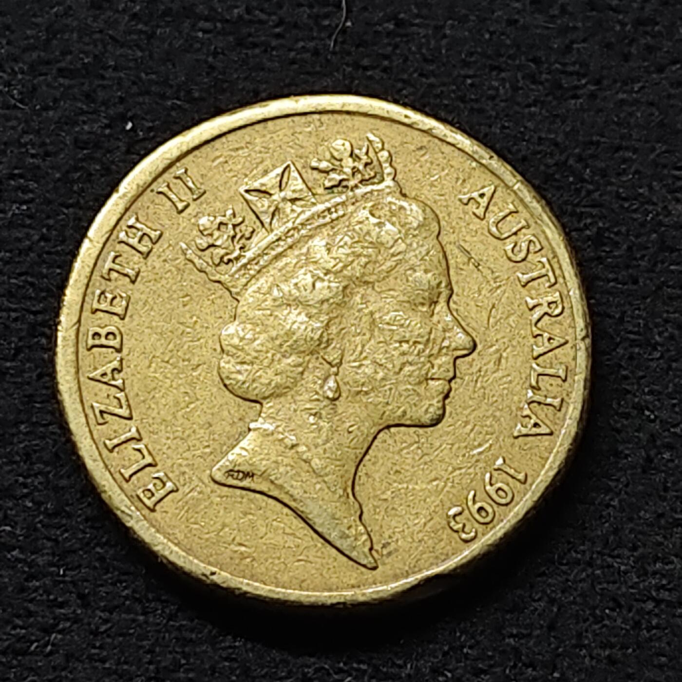 【全场包邮】纯粹捡漏拍472场（免费代拍第9场） 澳大利亚1993年1元土地保护纪念币