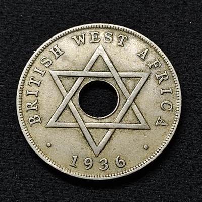 【全场包邮】纯粹捡漏拍472场（免费代拍第9场） - 英属西非1936年爱德华八世1便士