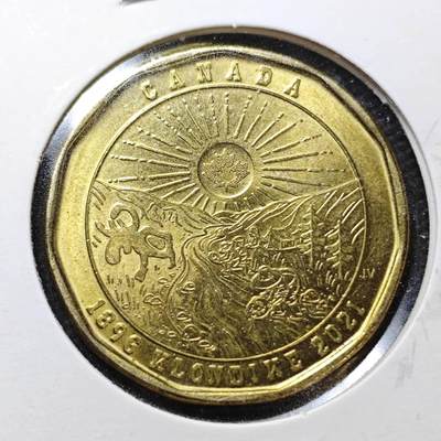 KK钱币收藏小铺  第358场  2月预留时间 周末发货 -  2021加拿大1元纪念币 好品