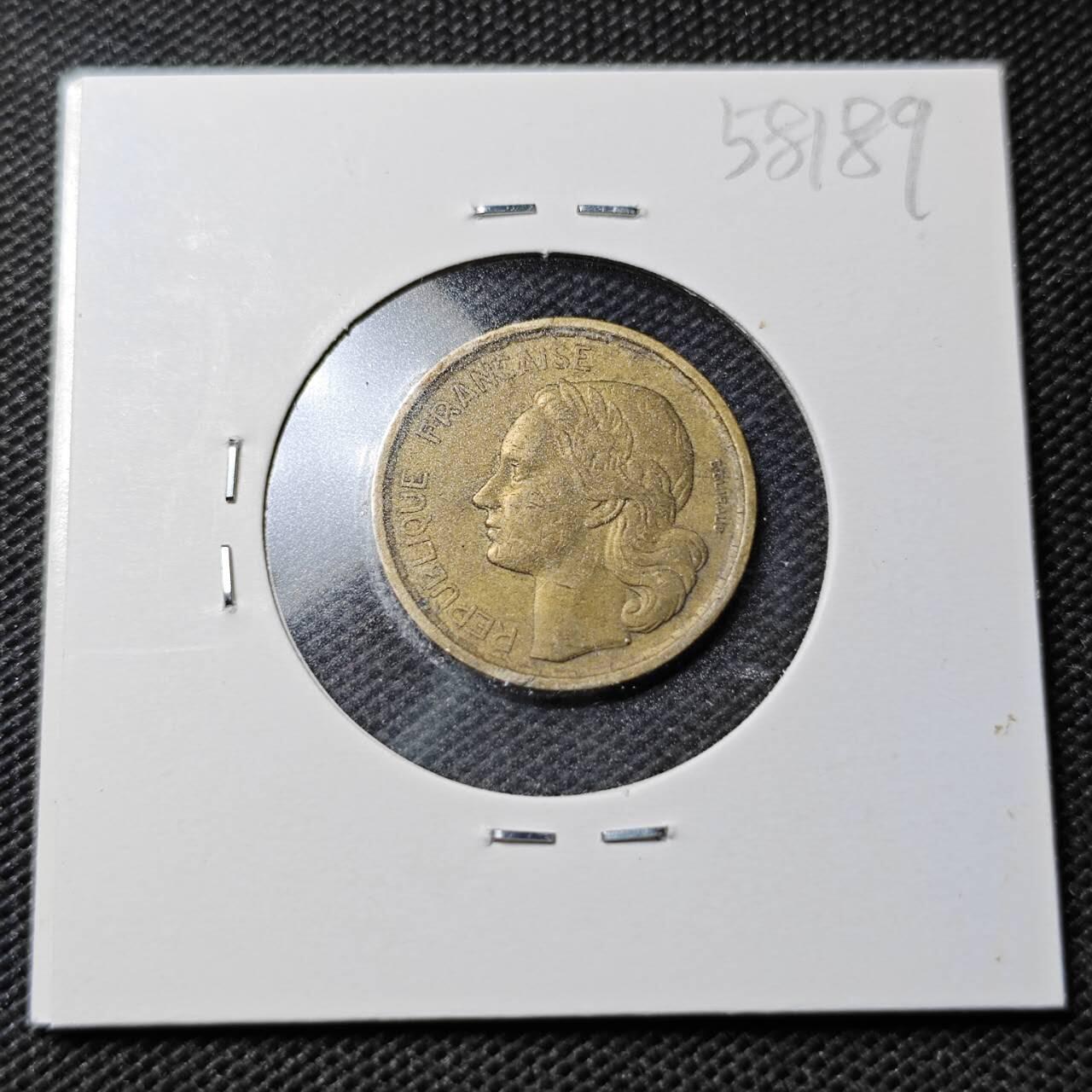 KK钱币收藏小铺  第358场  2月预留时间 周末发货  法国10法郎铜币