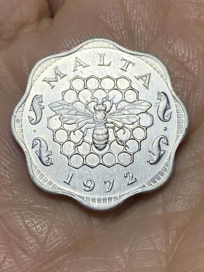 2025年第一百一十七场(总第一百四十三场）外国好品散币(免佣金) 好品–马耳他🇲🇹1972年3米尔