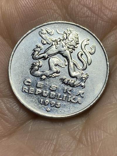 2025年第一百一十七场(总第一百四十三场）外国好品散币(免佣金) 捷克🇨🇿1993年5克朗