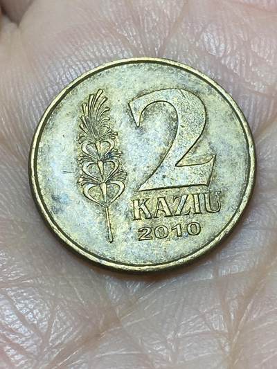 2025年第一百一十七场(总第一百四十三场）外国好品散币(免佣金) - 立陶宛🇱🇹2010年2月虎头图案代币