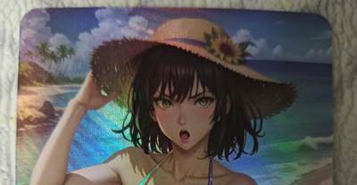 花开卡拍第44期（10月26号周日截拍，品控勿拍!!!拍品不寄存，运费5元，自制卡难免瑕疵，可能存在轻微撞角爆边等出厂瑕疵，品控介意勿拍！） - 泳装吹雪 彩闪1张