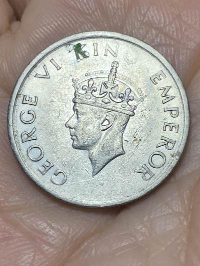 2025年第一百一十七场(总第一百四十三场）外国好品散币(免佣金) 英属印度1946年1/2卢比