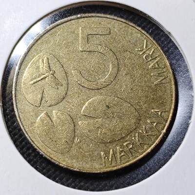 KK钱币收藏小铺  第359场  2月预留时间 周末发货 -  芬兰5马克
