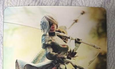 花开卡拍第44期（10月26号周日截拍，品控勿拍!!!拍品不寄存，运费5元，自制卡难免瑕疵，可能存在轻微撞角爆边等出厂瑕疵，品控介意勿拍！） - 尼尔2B 3D卡1张（卡背艺术）