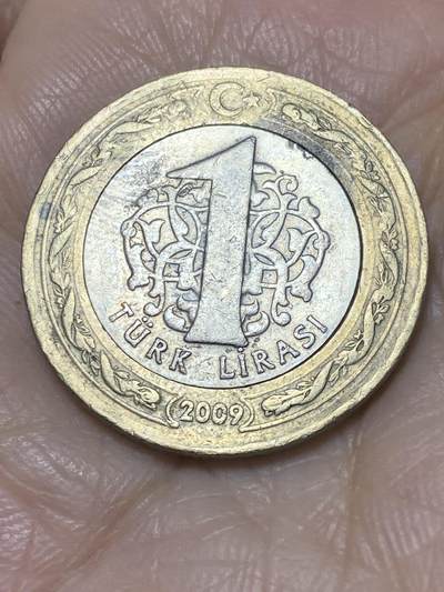 2025年第一百一十七场(总第一百四十三场）外国好品散币(免佣金) - 土耳其🇹🇷2009年1里拉