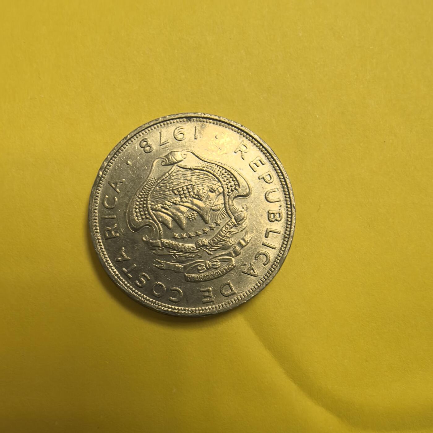 泡泡币外币第十三场可代拍15038385335微信 哥斯达黎加2元。