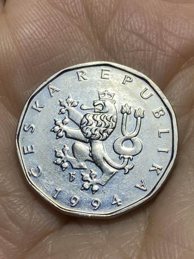 2025年第一百一十七场(总第一百四十三场）外国好品散币(免佣金) 捷克🇨🇿1994年2克朗