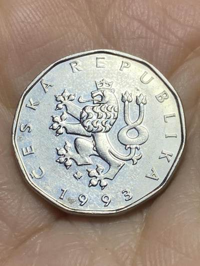 2025年第一百一十七场(总第一百四十三场）外国好品散币(免佣金) 捷克🇨🇿1993年2克朗