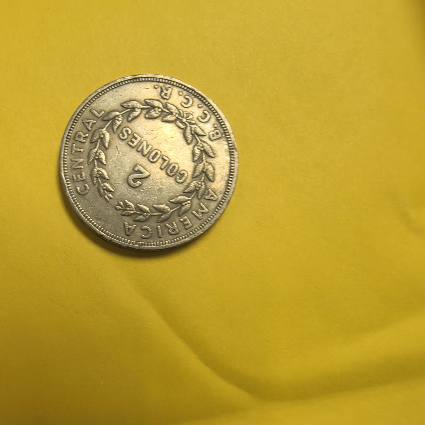 泡泡币外币第十三场可代拍15038385335微信 1972年哥斯达黎加2月。