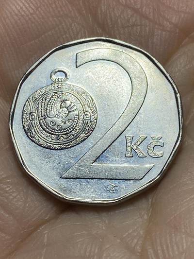 2025年第一百一十七场(总第一百四十三场）外国好品散币(免佣金) - 捷克🇨🇿1993年2克朗