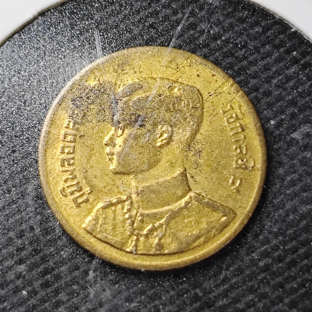 KK钱币收藏小铺  第358场  2月预留时间 周末发货  泰国萨当铜币 好品 小泰文少见