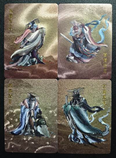 天玑星卡拍第132期《10.27周一截拍》持续收拍收评中 满赠卡需备注 - 百里卡牌 李云中 西游记 四大龙王 粗闪