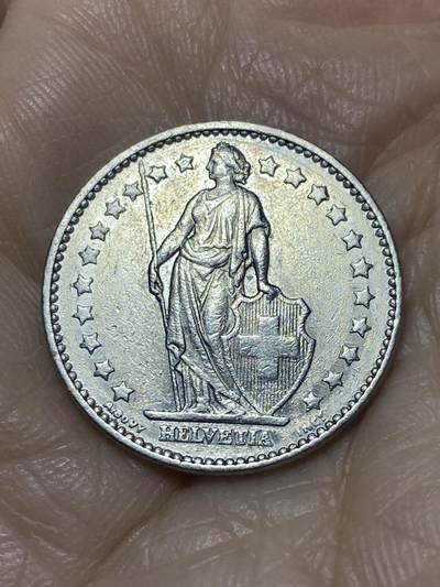 2025年第一百一十七场(总第一百四十三场）外国好品散币(免佣金) 瑞士🇨🇭1981年1法郎