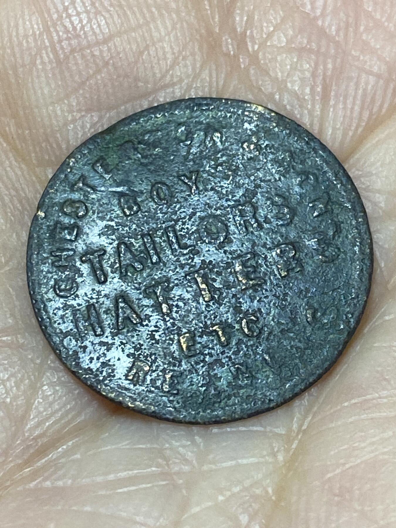 2025年第一百一十七场(总第一百四十三场）外国好品散币(免佣金) 英国🇬🇧雷丁市Chesterton Sons服装店代币