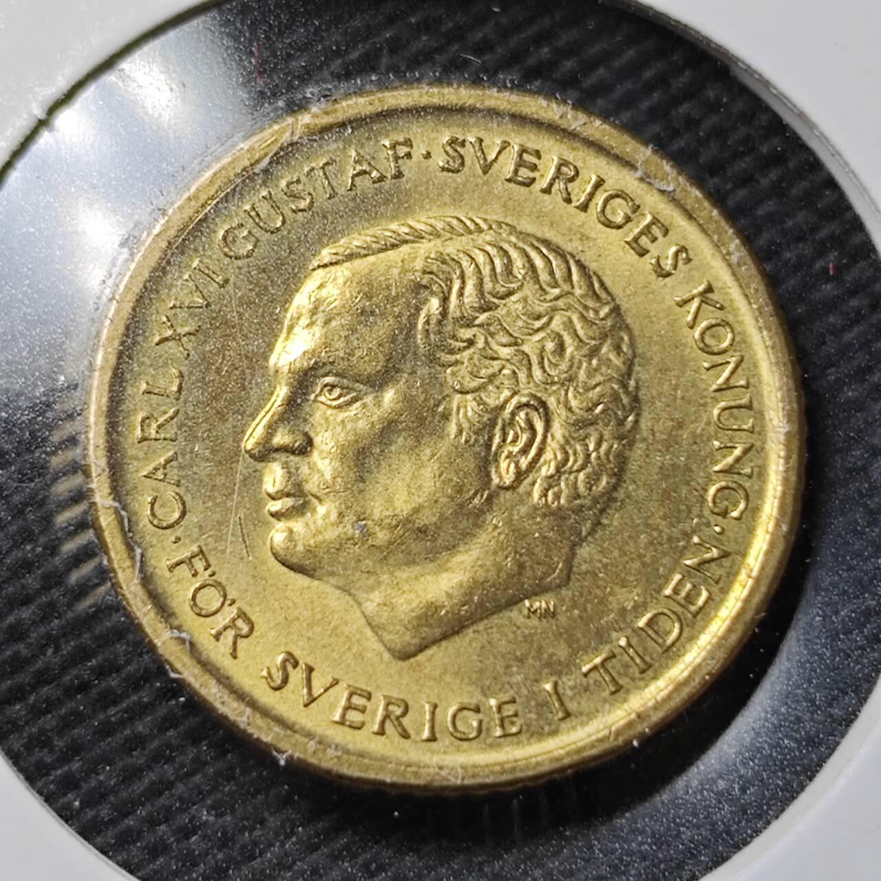 KK钱币收藏小铺  第358场  2月预留时间 周末发货  瑞典10克朗 好品