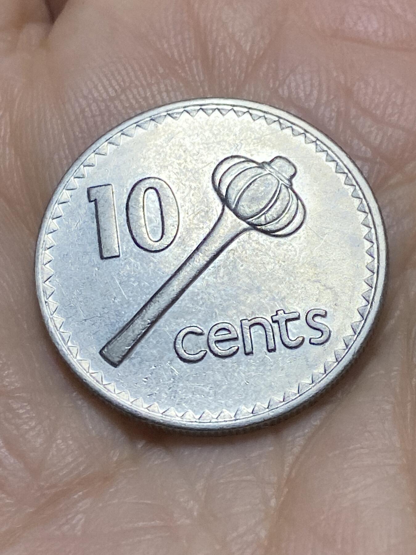 2025年第一百一十七场(总第一百四十三场）外国好品散币(免佣金) 斐济🇫🇯1995年10分(伊丽莎白二世中年高冠)