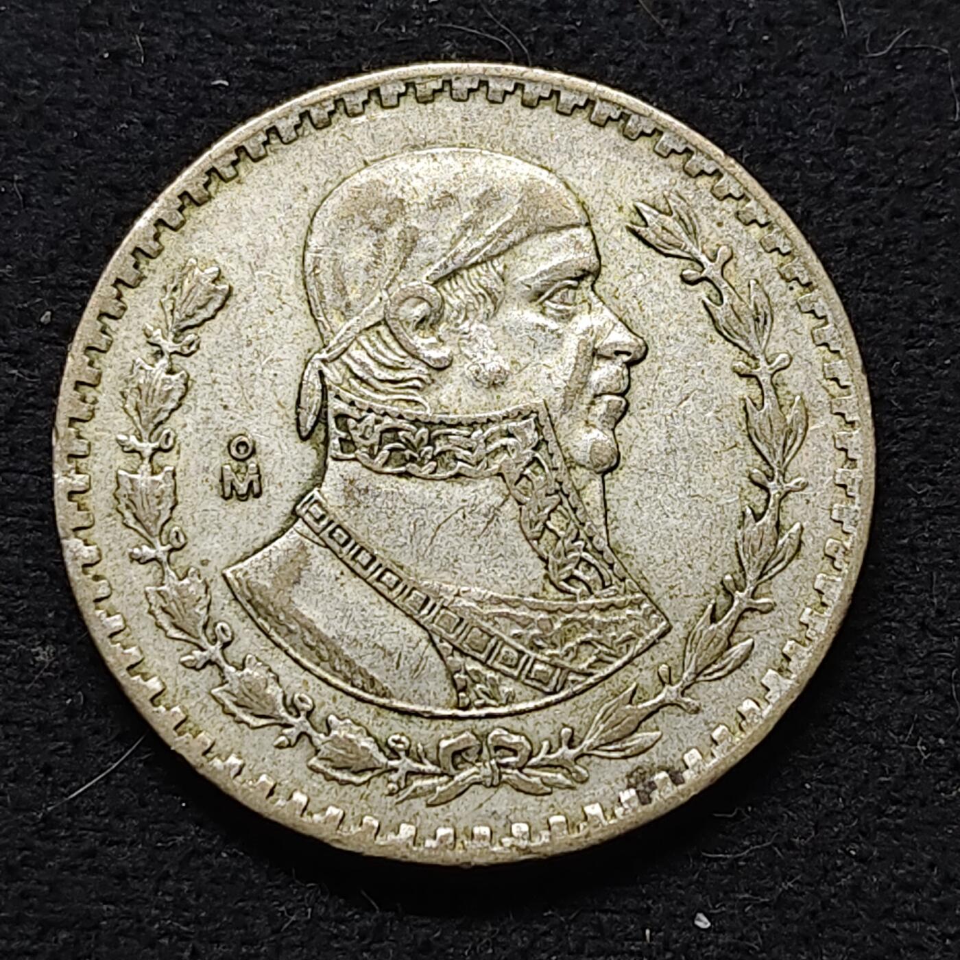 【全场包邮】纯粹捡漏拍472场（免费代拍第9场） 墨西哥1962年1比索低银币