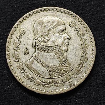 【全场包邮】纯粹捡漏拍472场（免费代拍第9场） - 墨西哥1962年1比索低银币