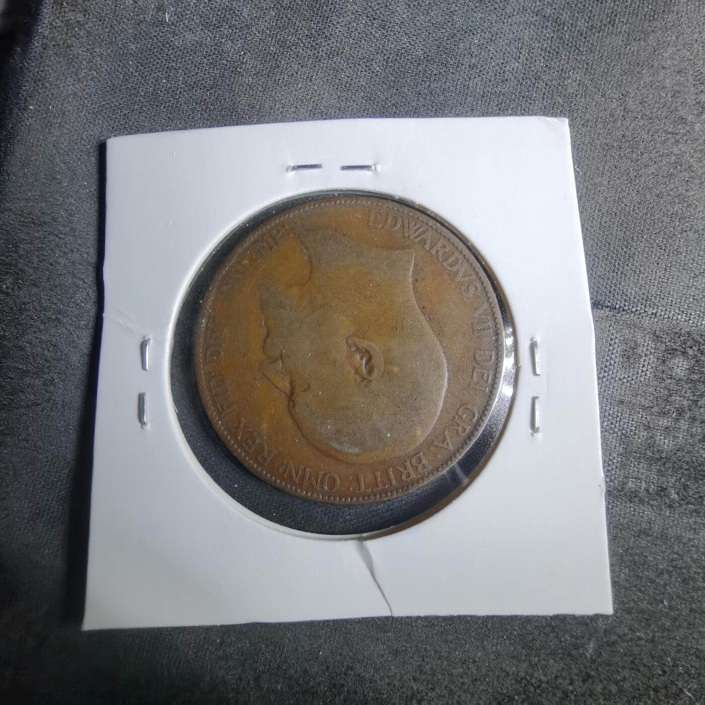 沼泽如烟--第883场 英国1907年1便士