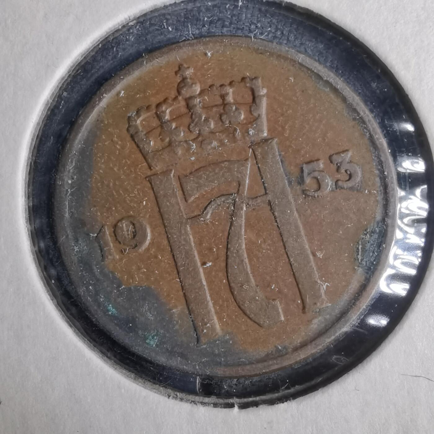 沼泽如烟--第883场 挪威1953年2欧尔