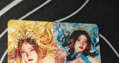 比较正常的拍卖场 不寄存 不寄存（需要看图私信） 卡友自制人间传光栅卡双人物（大乔 小乔）