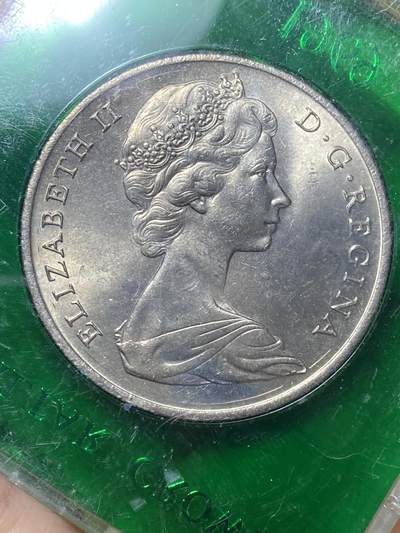 2025年第一百一十七场(总第一百四十三场）外国好品散币(免佣金) 英属直布罗陀🇬🇮1969年1克朗