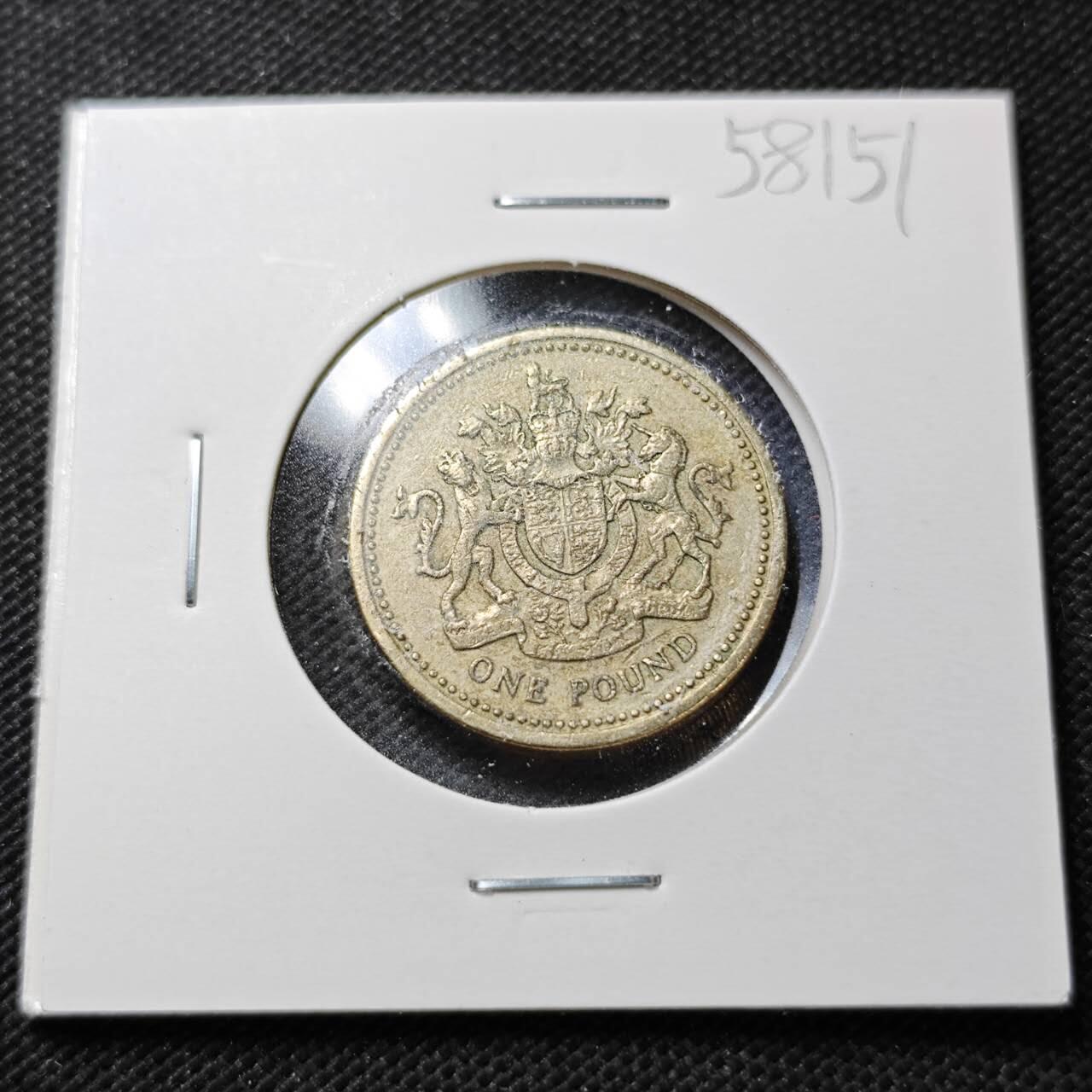 KK钱币收藏小铺  第358场  2月预留时间 周末发货  英国1镑