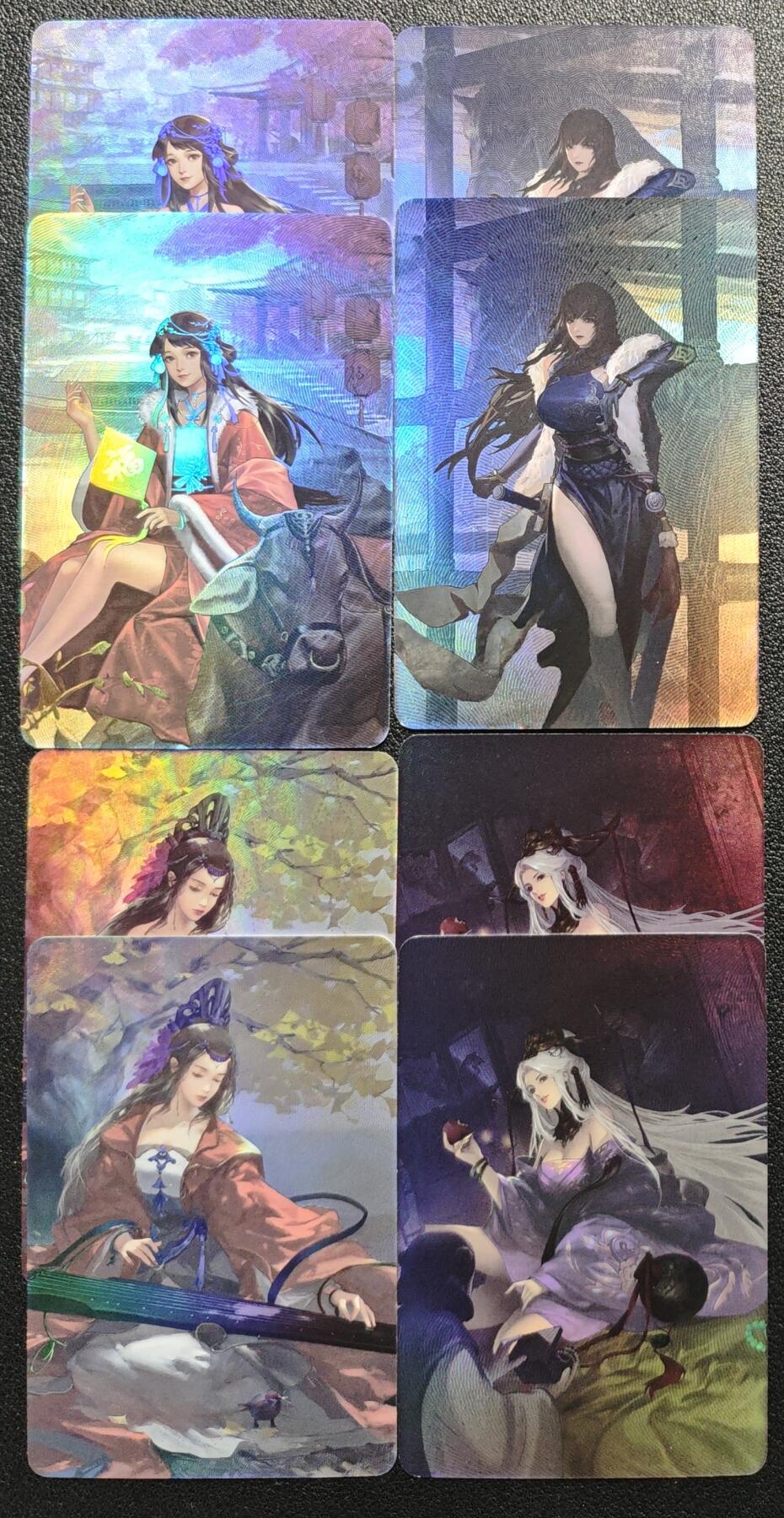 天玑星卡拍第132期《10.27周一截拍》持续收拍收评中 满赠卡需备注 火猪卡牌 侍女 王异 大乔 何太后 彩闪 八张