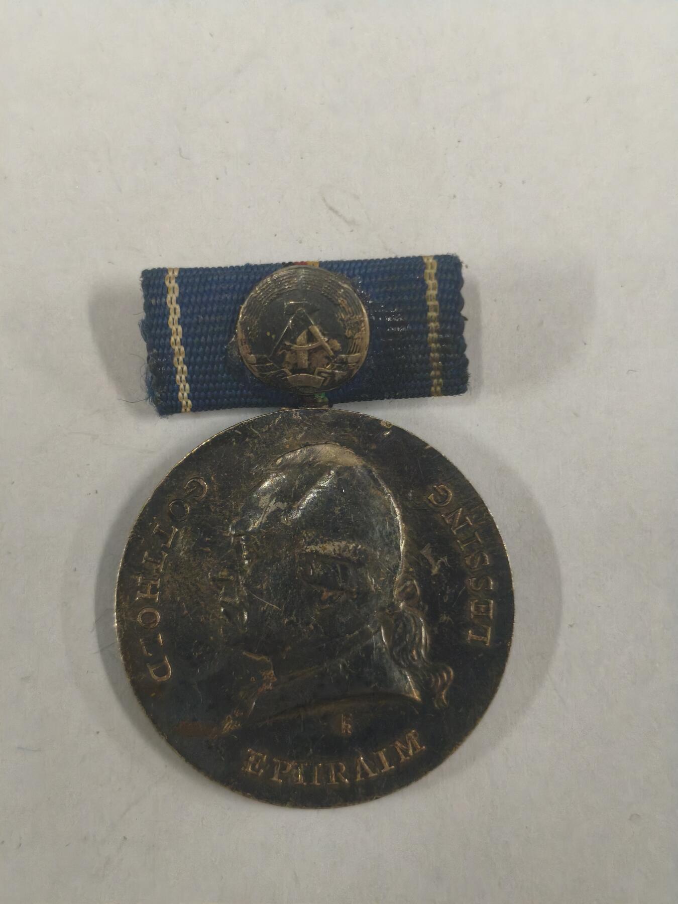 韵星假日拍卖第二十九期 -- Rimey Holidays Auction 29 民主德国银级莱辛奖章